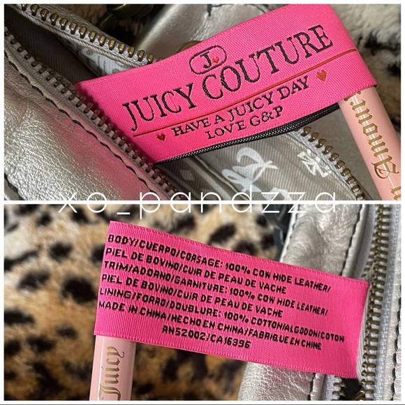 {SOLD} 🌟y2k Juicy Couture Silver Scottie bag - Picture 8 of 10